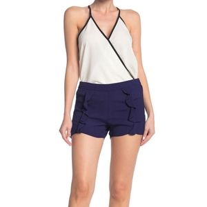 Kut From The Kloth Ruffle Front Shorts